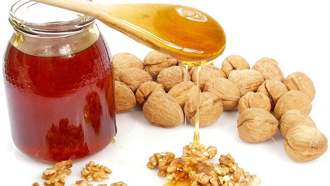 honey and nuts for potency