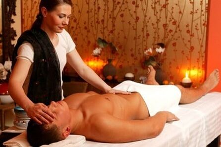 massage for a natural increase in potency